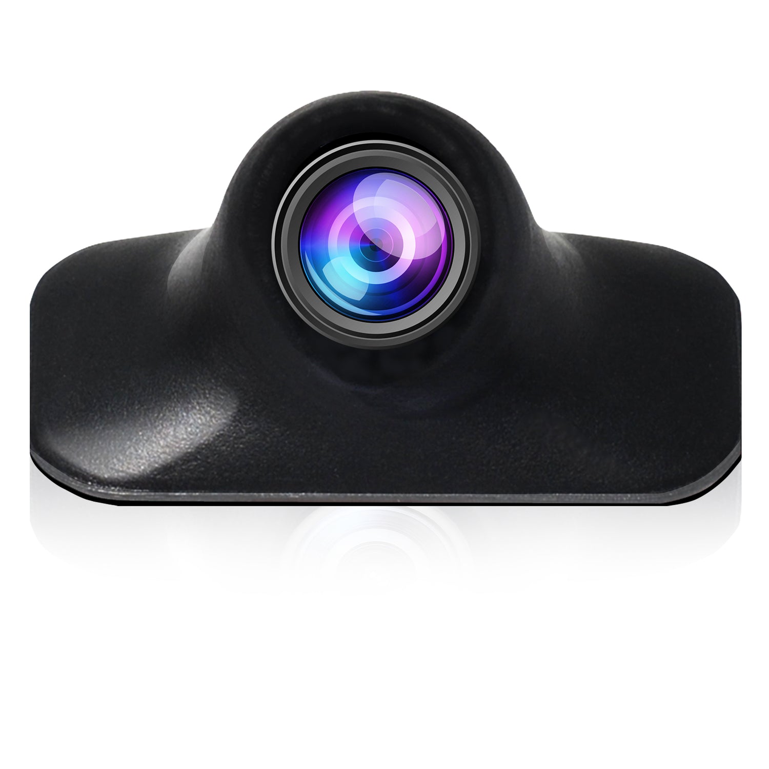 PARKVISION Mini Car Side View Camera,Paste installation,Upside Down Flip Image Function without Guideline